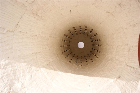 熱風(fēng)爐陶瓷纖維噴涂料施工完畢-火龍耐材提供 熱風(fēng)爐陶瓷纖維噴涂料施工完畢-火龍耐材提供