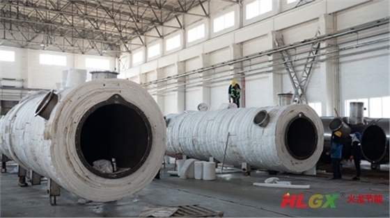 竹屑連續式炭化爐保溫 竹屑連續式炭化爐保溫