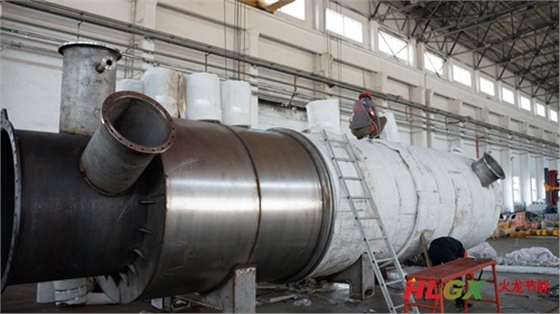 竹屑連續式炭化爐保溫 竹屑連續式炭化爐保溫