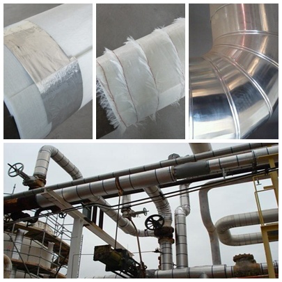 氣凝膠復合絕熱氈在高溫管道保溫應用
