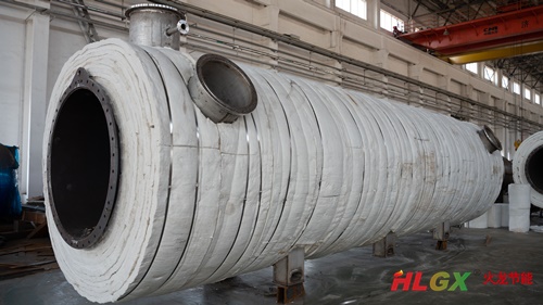 竹屑連續式炭化爐保溫