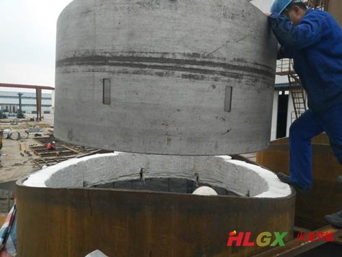 出風(fēng)口爐襯特殊處理